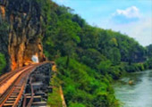 Kanchanaburi with Bamboo Rafting One Day Tour