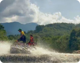 A Full Day of Adventure: ATV Rafting and Lotus Lake
